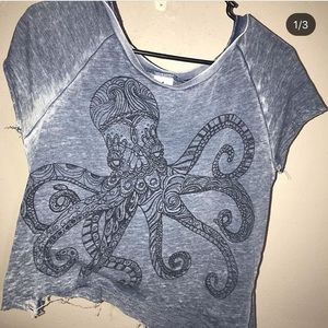 Octopus crop top
